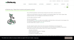 Desktop Screenshot of e-stories.org